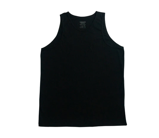 Camiseta Regata Organic Ribbed Black